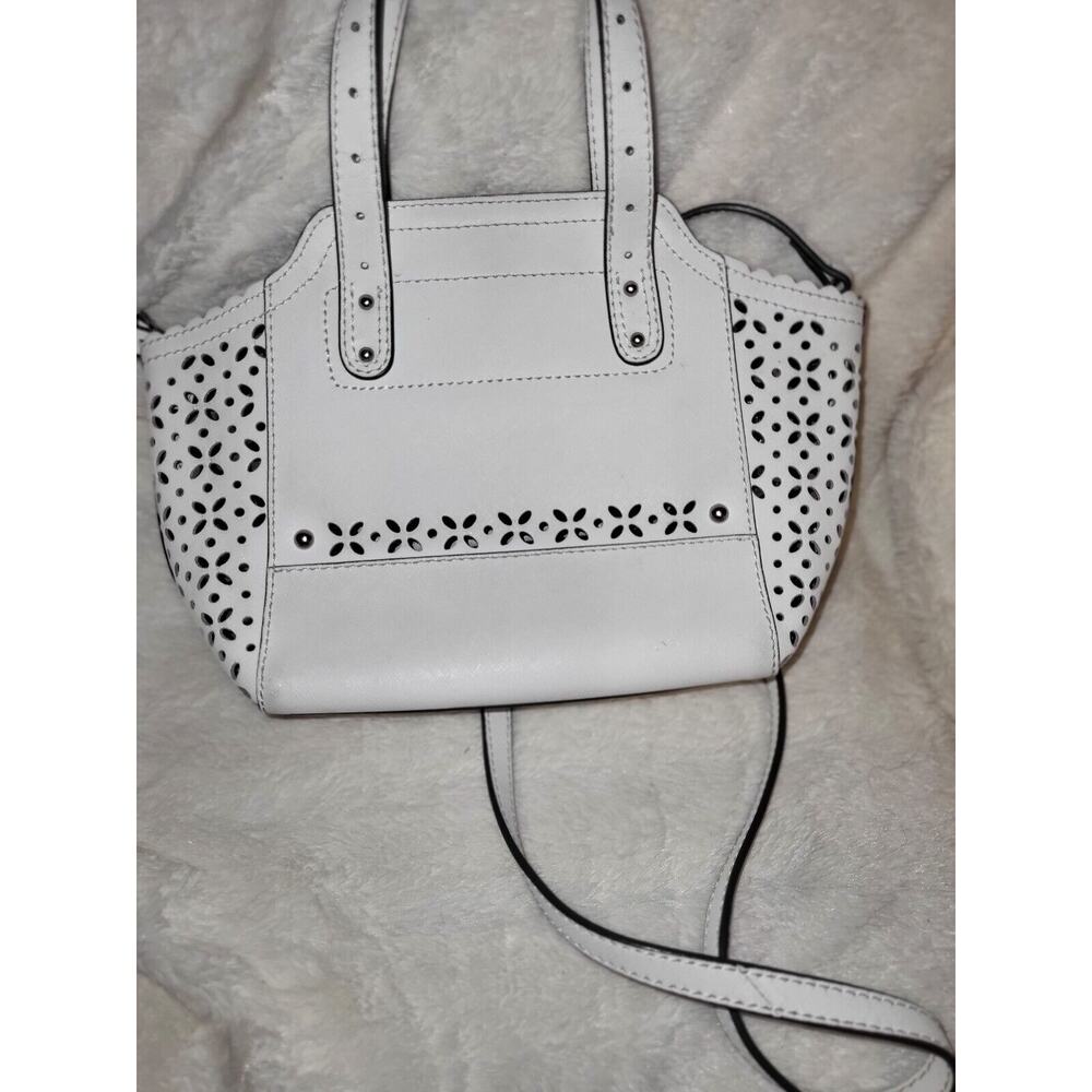 Vintage B Mokowsky White Leather Purse A252298